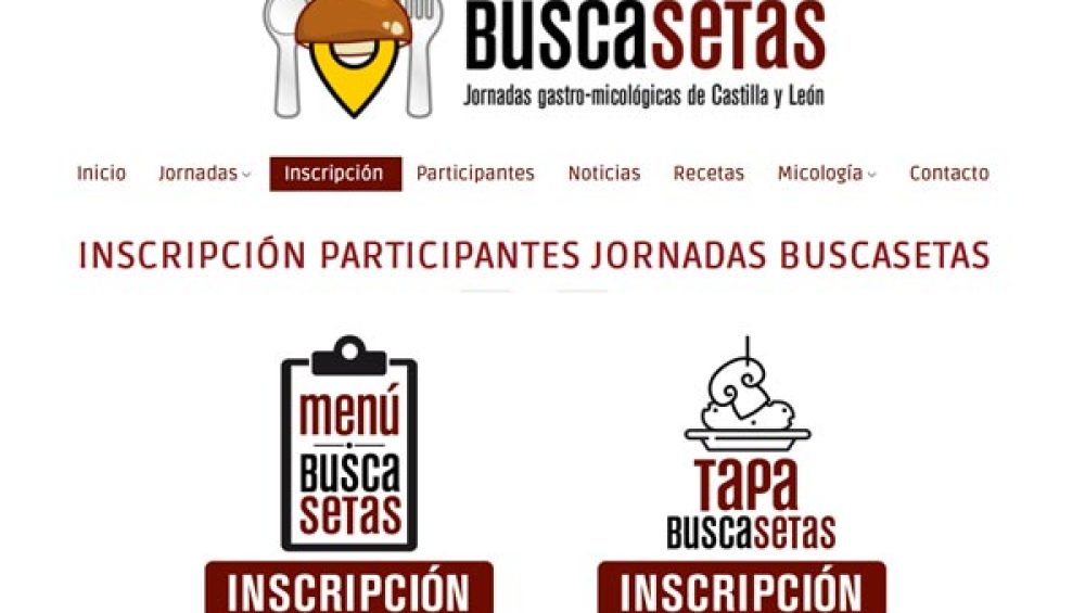 inscripción Buscasetas inscripción Buscasetas